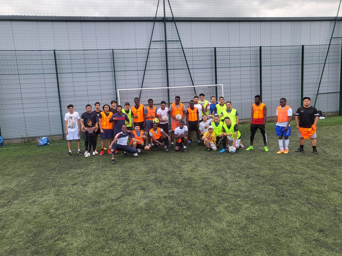 bmesportswansea's tweet photo. Another successful  sports project  football with the Latin  American and Sudanese  community @sportwales @eystwales @Sport_CCS #eyst22 https://t.co/A3KCfXL4hr