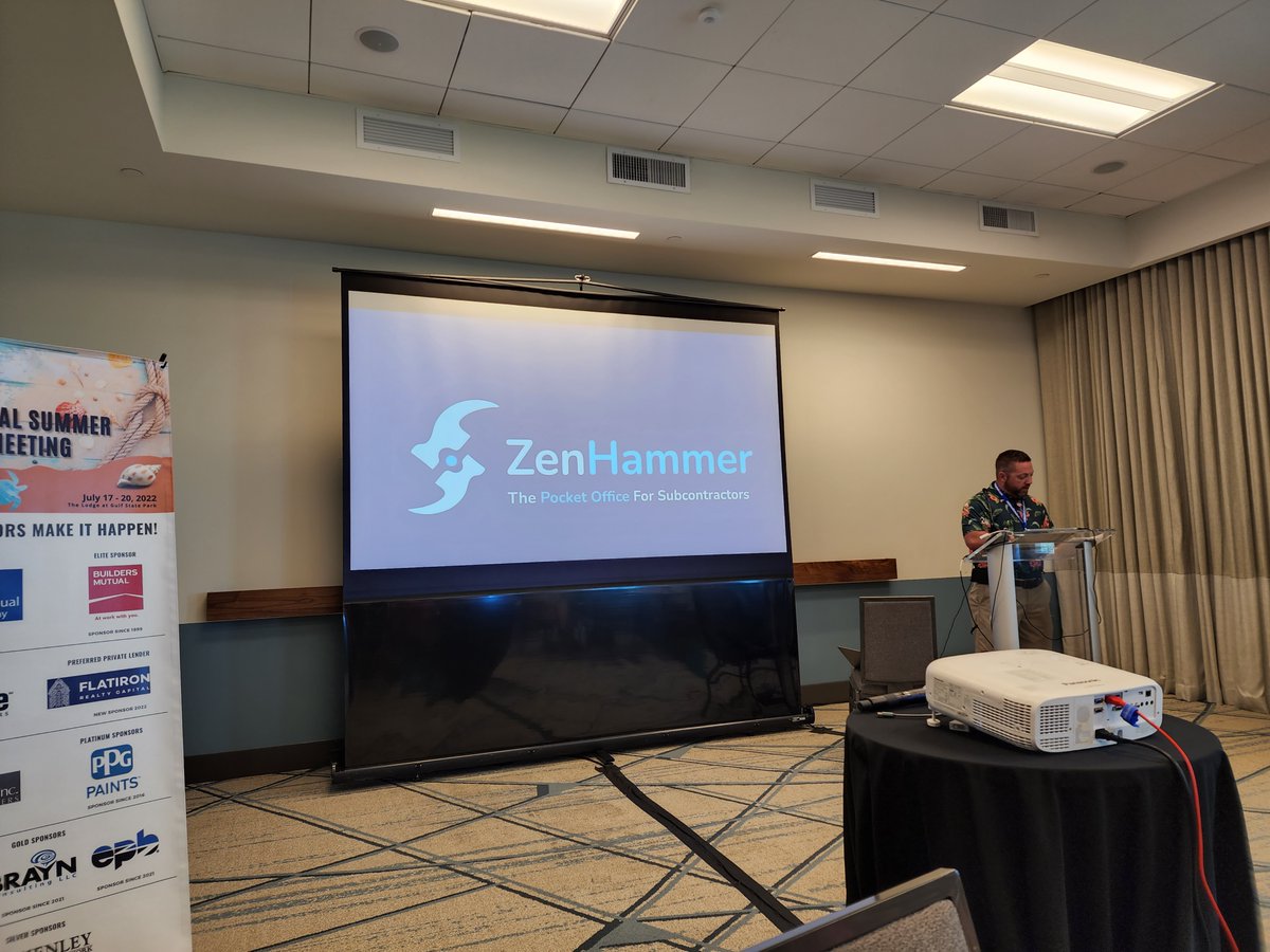 getzenhammer's tweet photo. We really enjoyed ourselves at the Home Builders Association of Tennessee's summer meeting in Gulf Shores Alabama this week and it was good to see familiar faces as well as new ones. It was a great time and we're also excited to start working with everyone! https://t.co/vMOUjDNlls