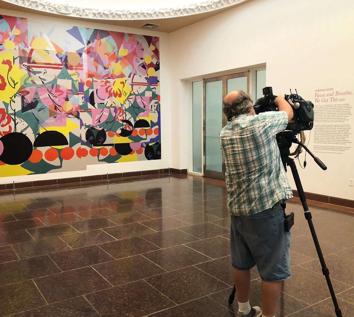 Keep an eye out for WAM in an upcoming "Destination Vacation" on Fox 8 WGHP. Museum director Juliette Bianco talks about the Weatherspoon with some added gallery views. The show airs twice a day on Wednesdays and Fridays. We will post a link later.