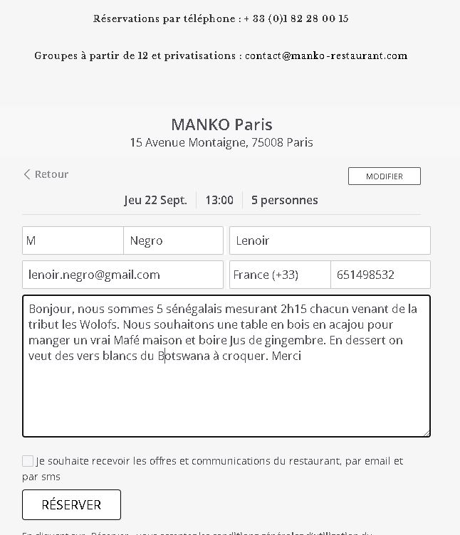 FudCrypto's tweet photo. @LeParisien_75 J'ai réservé une table au #MankoParis #Manko https://t.co/LdtgJNMZl2