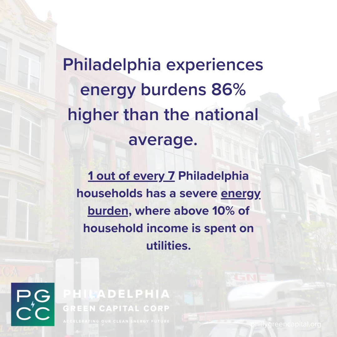 PhillyGreenCap's tweet photo. PGCC reduces the financial stress from high utility prices through financing weatherization, electrification, and solar installation projects on homes of individuals with high energy burdens. #philly #greenbank #builttolast #solarizephilly #weatherization https://t.co/CnBvbydu7a