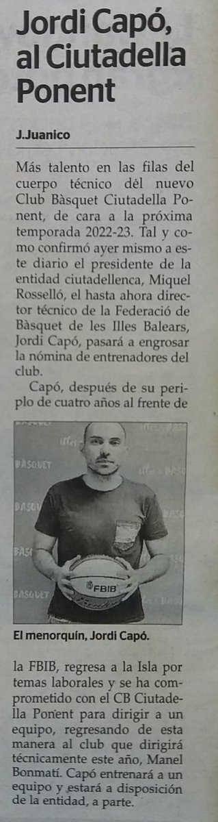 CB_Ciutadella's tweet photo. Benvingut a la que sempre ha estat ca teva
🏀🏀🏀

#CBCPjuguemabasquet
#Feimbasquet
#CiutaPonentShow https://t.co/RzOwGoCwYh