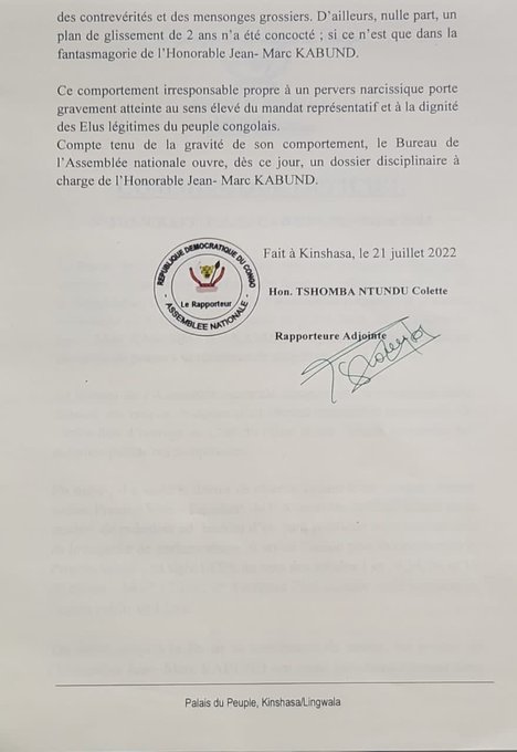 24 JANVIER 2019 - 24 JANVIER 2022 JOUR POUR JOUR TSHISEKEDI 3 ANS  A LA TÊTE DU PAYS !!! FYNkKZlWQAE2tWn?format=jpg&name=small