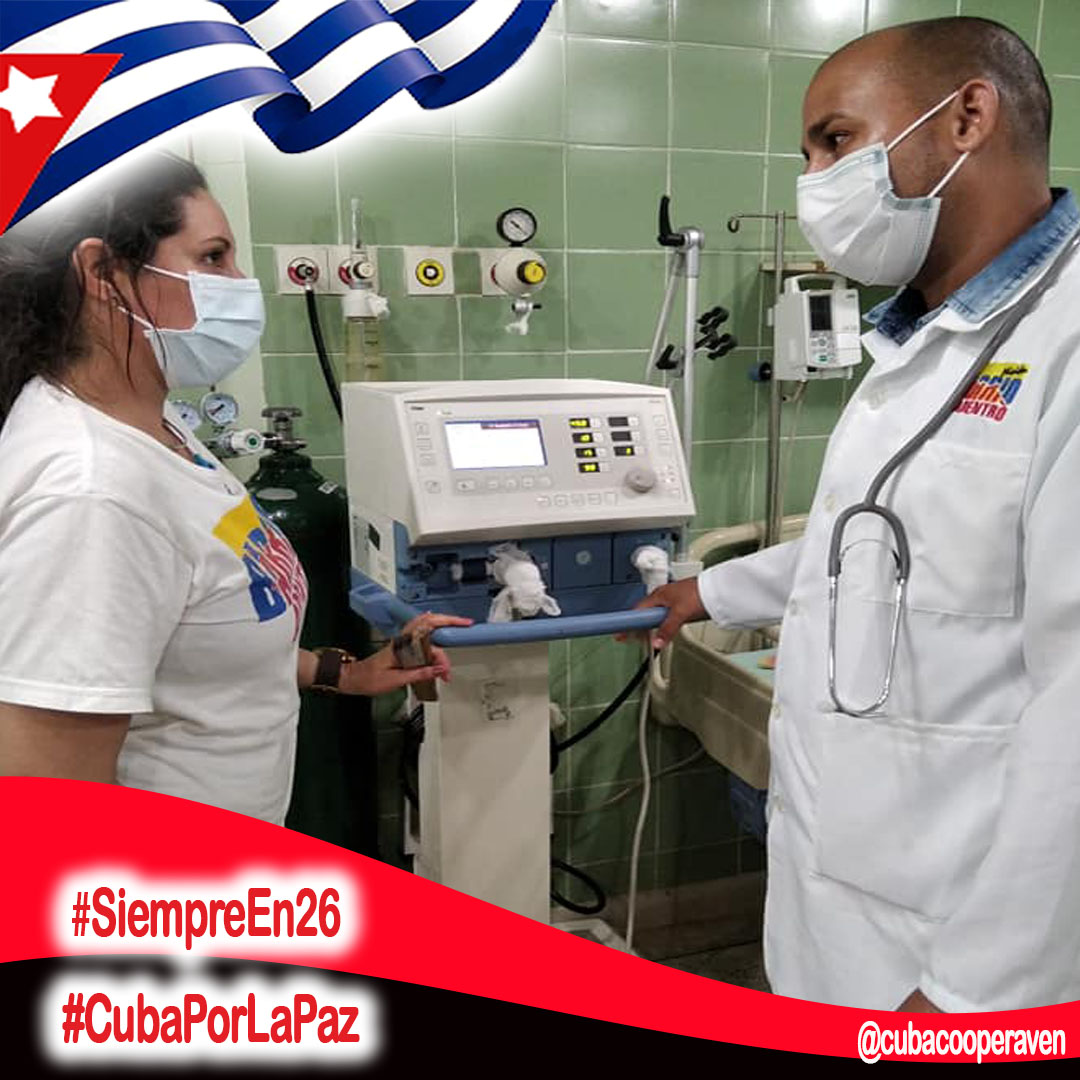 cubacooperaven's tweet photo. Mientras unos envían: soldados, misiles y guerras; Cuba lleva personal médico, amor y solidaridad al mundo. 

#CubaPorLaPaz #SiempreEn26 #CubaPorLaVida #CubaEsAmor 

@cubacooperaven @MINSAPCuba @PardoRegla https://t.co/JJz4TEVidF