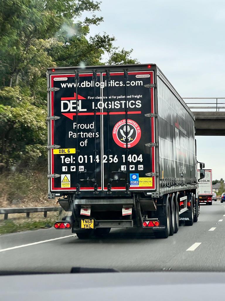 Wonder what’s in this lorry heading up the A1 #twitterblades 🧐