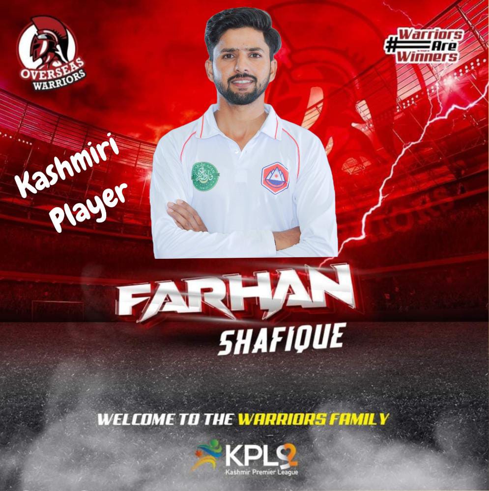 farhanshafiq22's tweet photo. #Alhamdulillah🤲🤲🙏
Picked @WarriorsKPL @kpl_20
#Overseaswarrios
#KPLDraft #KPL2022 #kplseason2 https://t.co/yNw1l90BJE