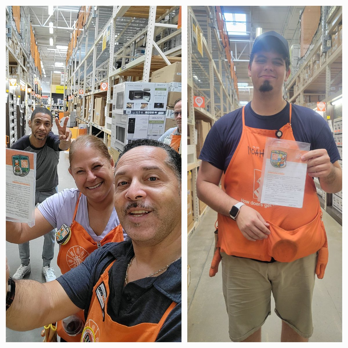 Thank you Ivon for your "Excellent Customer Service ", and Thank you Noah for "Taking Care of our People" at #0245 HD. Great Job KEEPing the Orange Promise going! @Cff025Fines <a href="/BrianGuerard/">Brian G</a> <a href="/heidihorupp/">Heidi Rupp</a> <a href="/pamela_h_fl/">Pamela Hixenbaugh</a> <a href="/WayneKeller0245/">Wayne Keller</a>