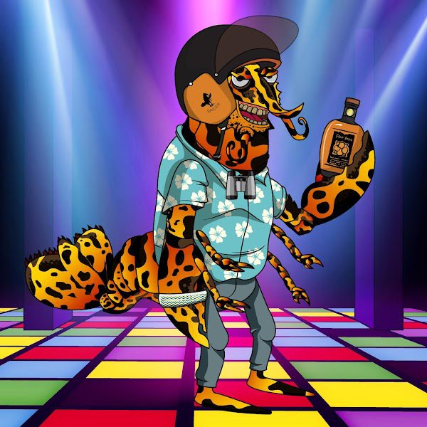 Rare night club background on floor 🎉 🦞