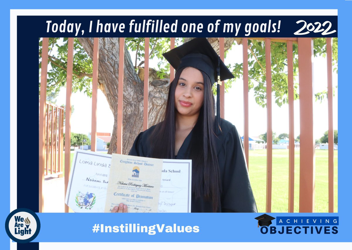 WeAreLight_LLDM's tweet photo. Congratulations graduate of the 2022 class! Your efforts and patience have allowed you to achieve your goal. 
#AchievingObjectives
#InstillingValues
​​#WeAreLight https://t.co/YsKVCU8ejY