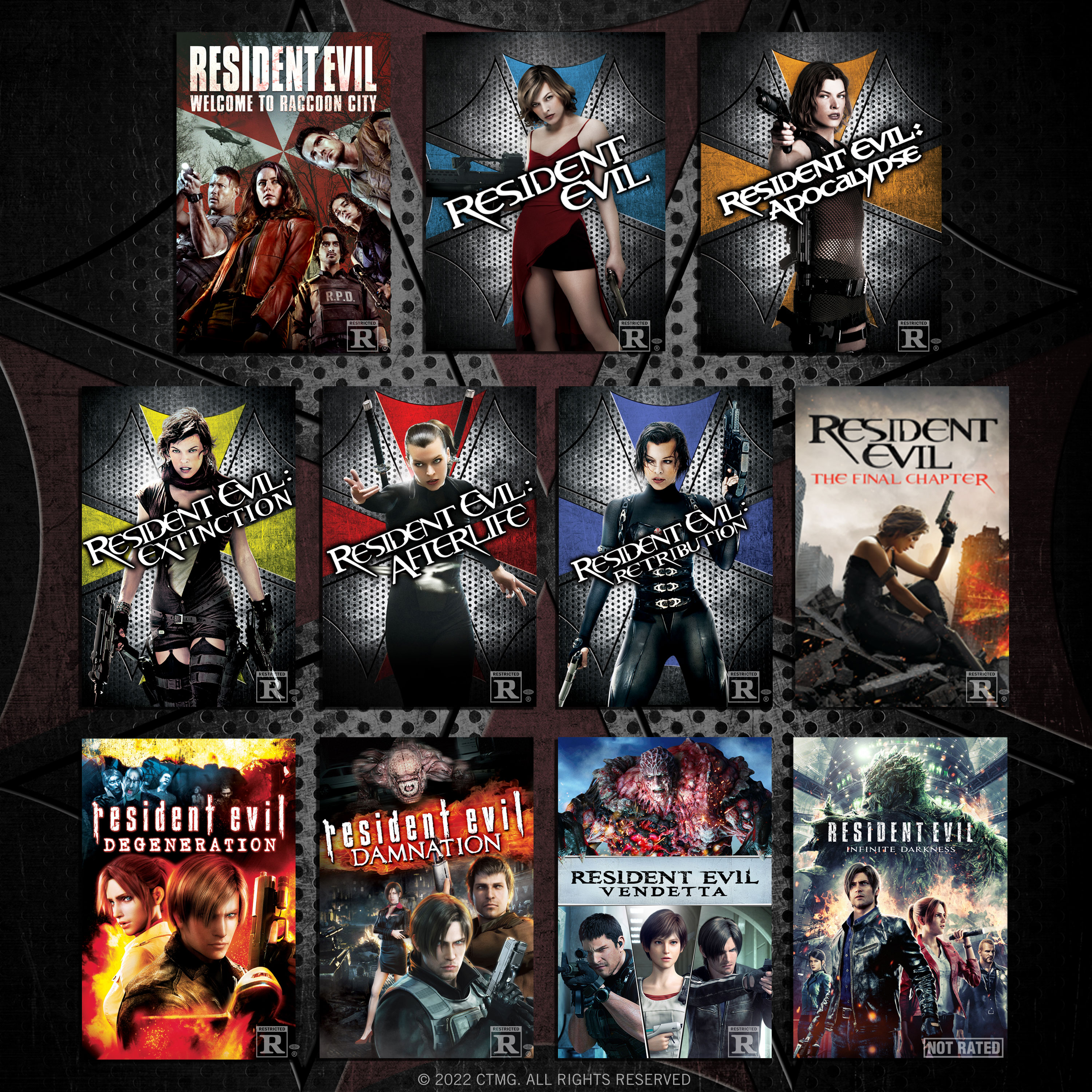 The 4-Movie Resident Evil Collection (Resident Evil/Resident  Evil:Apocalypse/Resident Evil:Extinction/Resident Evil:Afterlife)