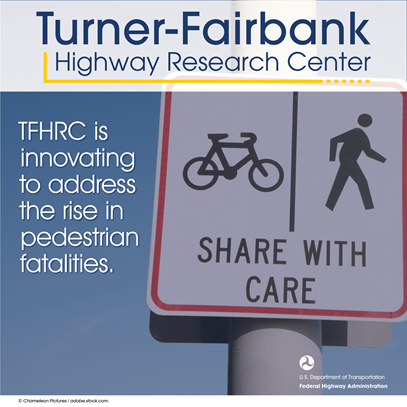 To address the rising number of pedestrian fatalities, FHWA’s Turner-Fairbank Highway Research Center sponsored pilot testing of road user safety imaging systems that can detect and count pedestrians, and users of bicycles, wheelchairs, and scooters. bit.ly/3IE8w18