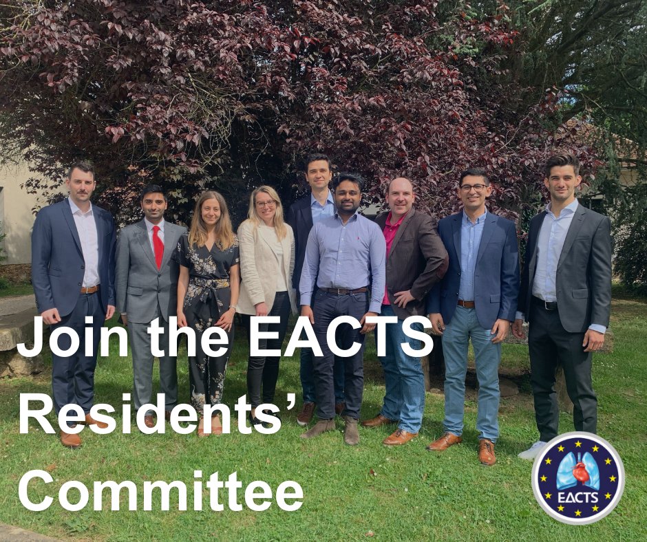 EACTS (@eacts) on Twitter photo Exciting opportunity to join the Residents’ Committee! 🙌 The Committee is looking for two motivated residents to join them and help shape the future of #cardiothoracic surgery across Europe 👉 bit.ly/3RQ018M
@eid_maroua <a href="/Can_GoTe/">Can Gollmann-Tepeköylü</a> <a href="/VinciNaruka/">Vinci Naruka</a> <a href="/Nabil_hussein_/">Nabil Hussein</a> Exciting opportunity to join the Residents’ Committee! 🙌 The Committee is looking for two motivated residents to join them and help shape the future of #cardiothoracic surgery across Europe 👉 bit.ly/3RQ018M
@eid_maroua <a href="/Can_GoTe/">Can Gollmann-Tepeköylü</a> <a href="/VinciNaruka/">Vinci Naruka</a> <a href="/Nabil_hussein_/">Nabil Hussein</a>