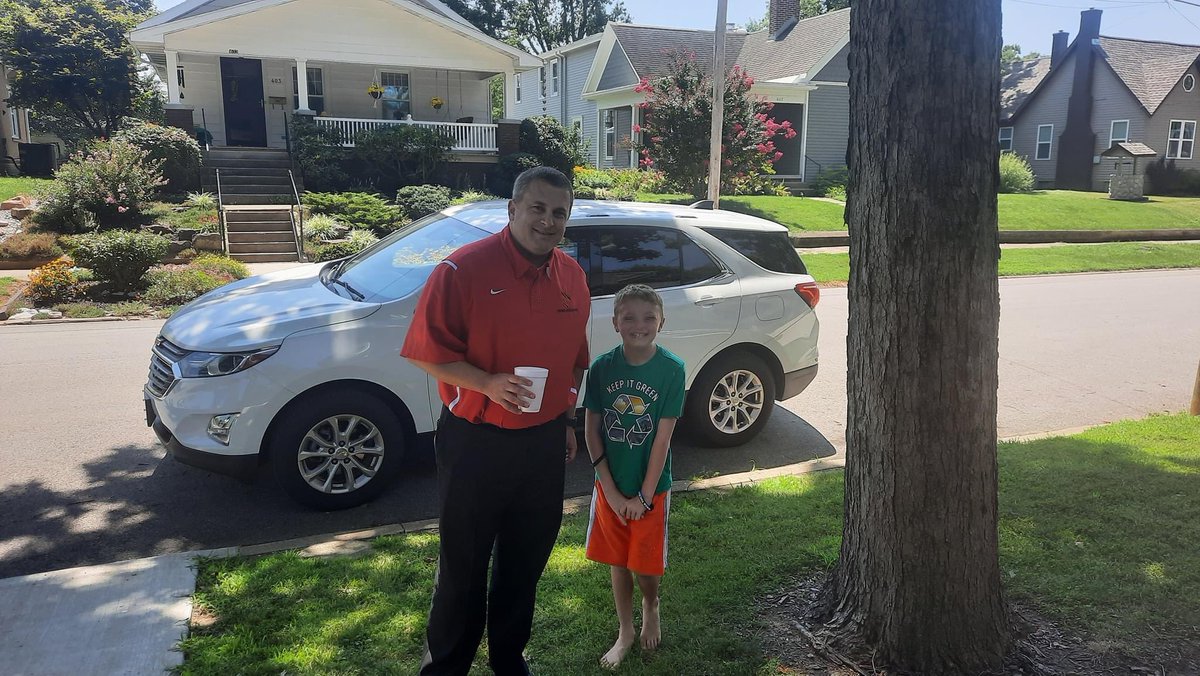 I had seen that one of our little Tigers was selling lemonade today to raise money for a new bike.  Stopped to support the cause!