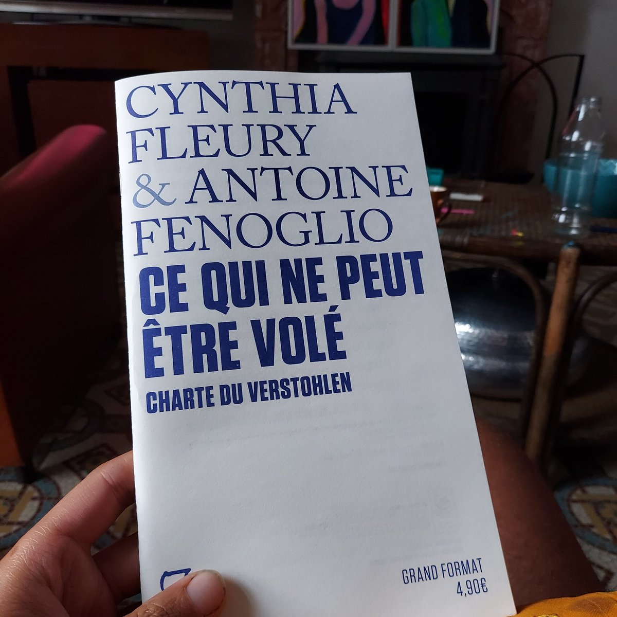 0xAtarax's tweet photo. C'est parti @CynthiaFleury https://t.co/LzXf8ljVfk