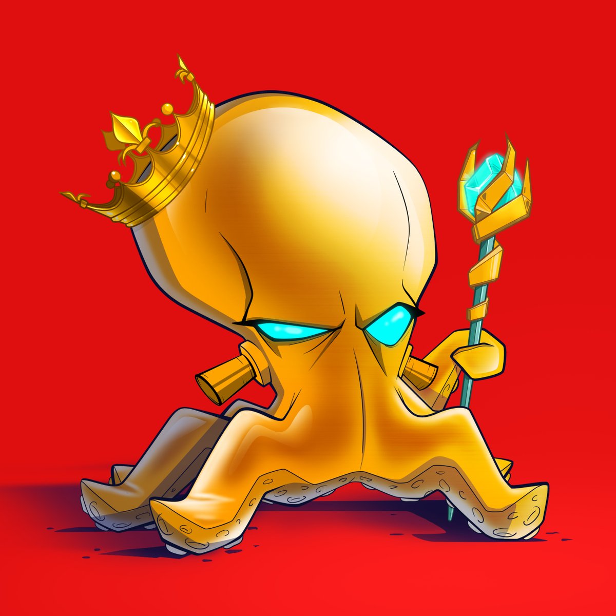 You're not Kraken up! He's coming. 🐙