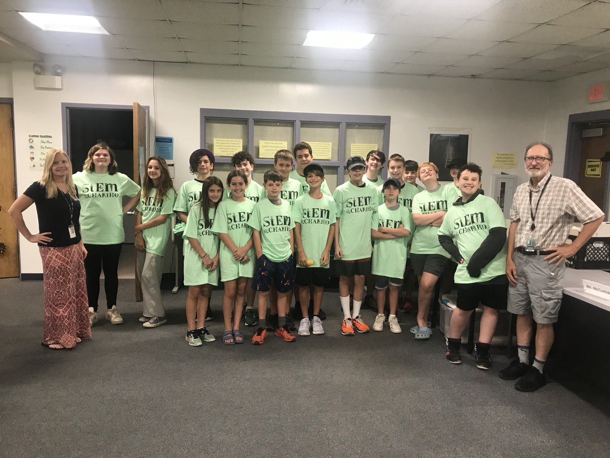 chopper_bryan's tweet photo. One week of coding, robotics and engineering.  And they're still smiling.  CHARIHO STEM Camp. https://t.co/eYOojFjUib