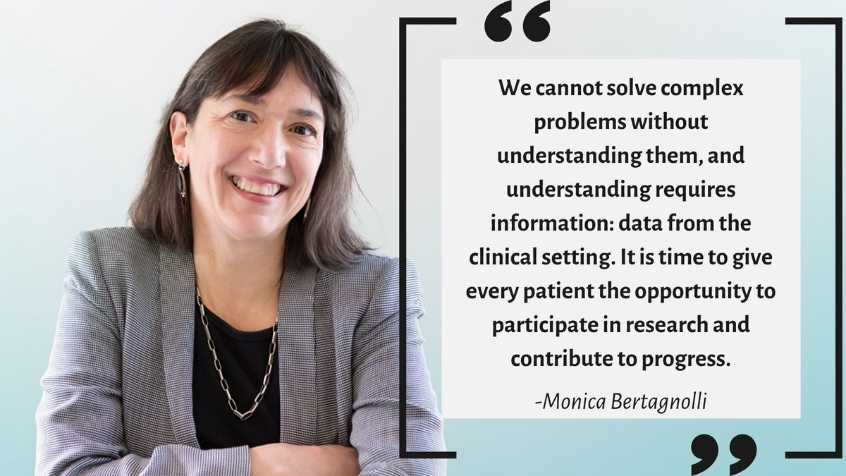 Monica Bertagnolli (<a href="/harvardmed/">Harvard Medical School</a>, <a href="/BrighamWomens/">Brigham and Women's Hospital</a>, <a href="/DanaFarber/">Dana-Farber</a>) to serve as next <a href="/theNCI/">National Cancer Institute</a> director. She will be the first woman in the role. Read her guest editorial from 2019 written during her <a href="/ASCO/">ASCO</a> presidency: cancerletter.com/trials-and-tri…