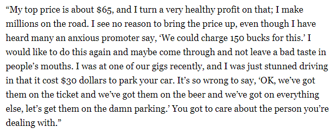 harryhew's tweet photo. Reading about these ridiculous ticket prices for Springsteen reminds me of how much I miss Tom Petty https://t.co/j1NnLy7OBL