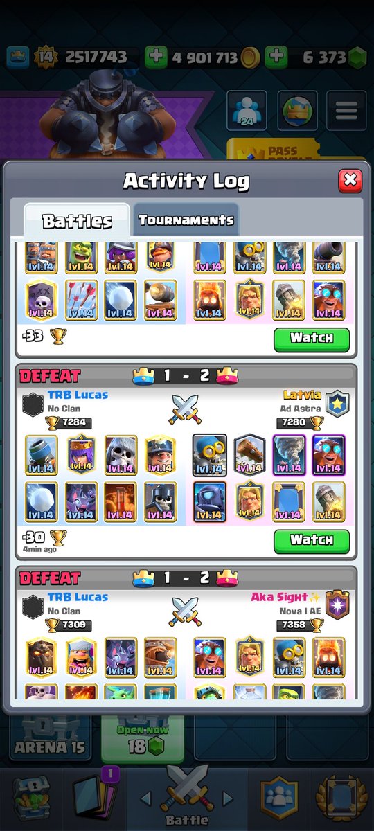 LucasXGamer CR tweet media