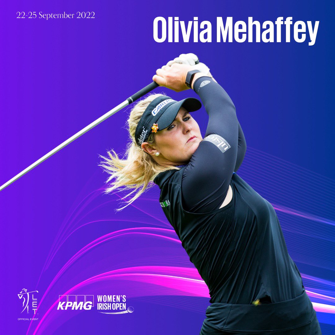 We are thrilled to share that one of Northern Ireland’s star golfers, @OliviaMehaffey, will be teeing it up at this year’s KPMG Women’s Irish Open. 🙌

To see Olivia in action make sure to get your tickets below: womensirishopen.ie/home/?ftredire… 

#WIO22