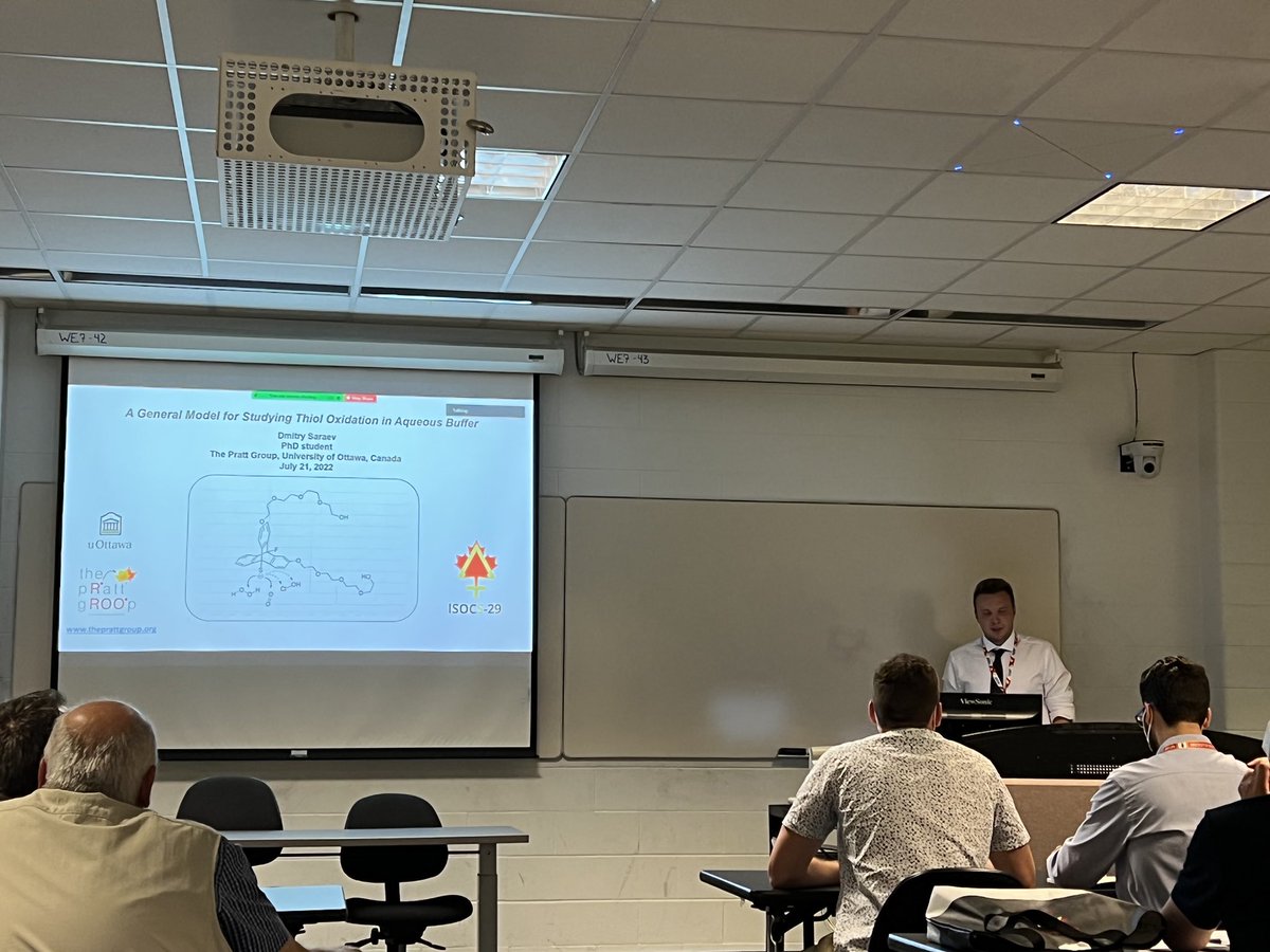 The Pratt Group (@prattgroup) on Twitter photo Congratulations to Dmitry on giving an excellent talk today at ISOC-29!! 
#ISOC29 #ISOC2022 #sulfur #sulfurchem #chemistry #organicchem Congratulations to Dmitry on giving an excellent talk today at ISOC-29!! 
#ISOC29 #ISOC2022 #sulfur #sulfurchem #chemistry #organicchem