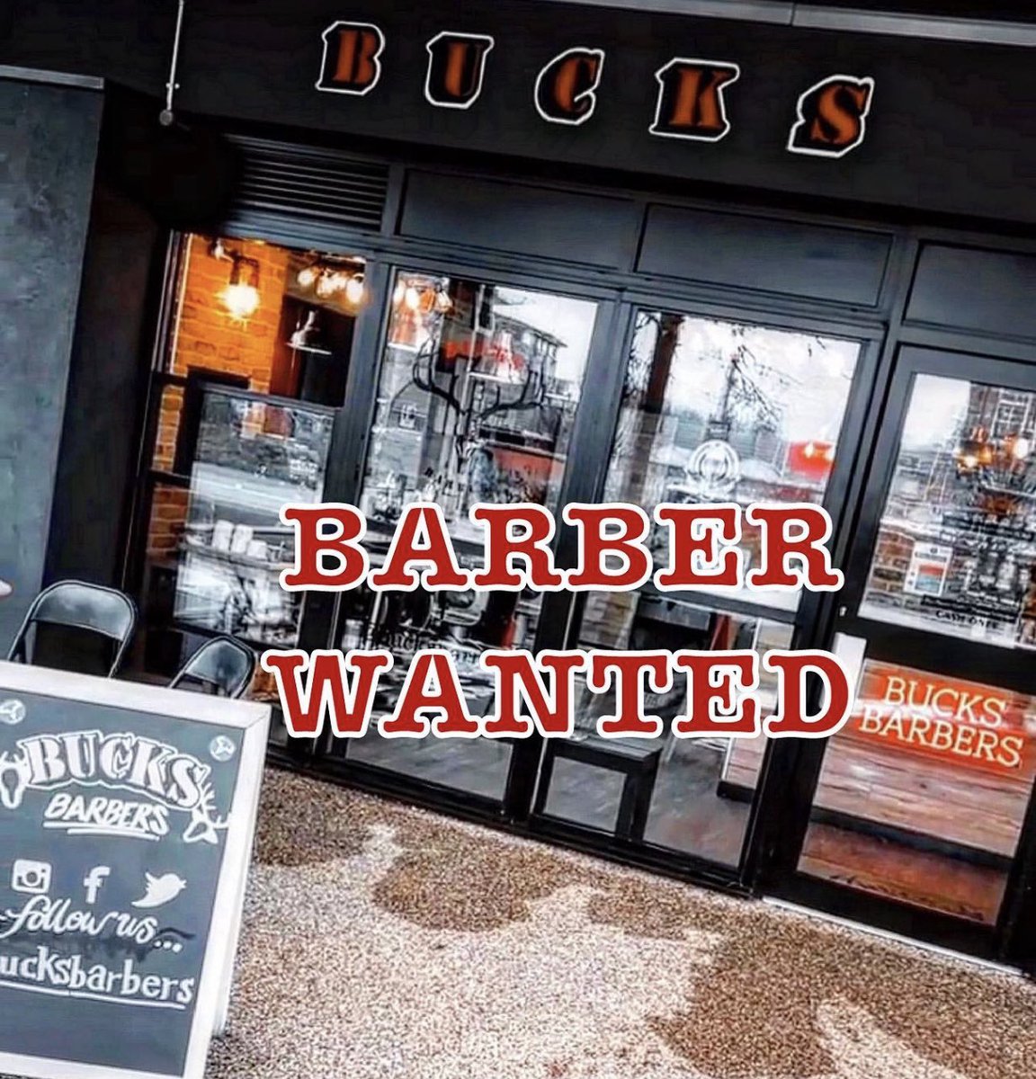 🔻BARBER WANTED🔻

We are looking for another barber to join our Team over at Hackney Wick!! 🙌

DM on here, or drop us an email on hayley@bucksbarbers.co.uk 📧 📱