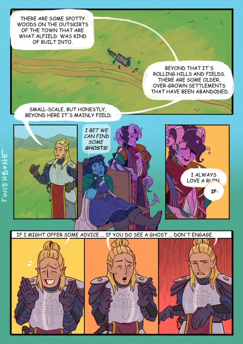 older speculative minicomic from an early c2 scene that i'd think about All The Time. I should do more comics...they're challenging, but fun!
#criticalrolefanart 