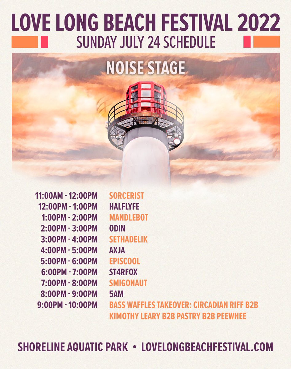 Shredule for the weekend! <a href="/BassWaffles/">Bass Waffles</a> takeover happening Sunday at 9PM with <a href="/Circadian_Riff/">McNubbit</a>, <a href="/Pastry_xo/">Pastry.</a>, <a href="/peewhee_eth/">pain</a>, &amp; myself but of course I'll be riding out the whole weekend at the Noise stage.