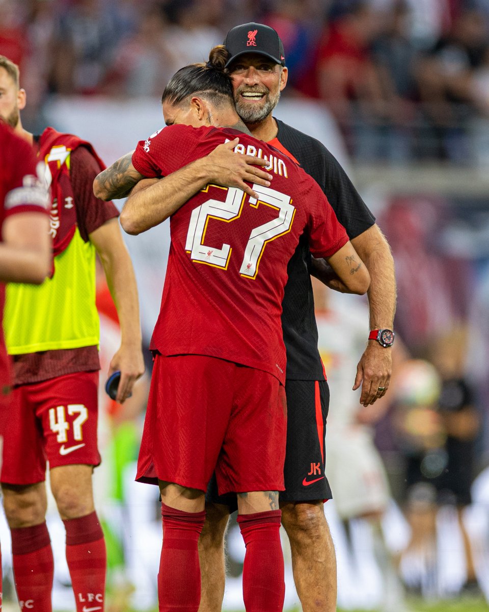 Well-earned, <a href="/Darwinn99/">Darwin Núñez</a> 🤗

#LFCPreSeason