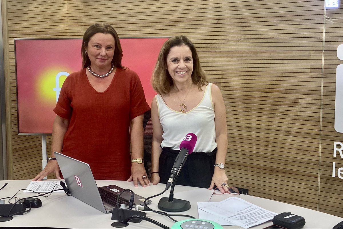 fehmallorca's tweet photo. Continuamos la atención a los medios de comunicación, mañana intensa para la presidenta de #ACH #CarolinaQuetglas directora general @BQHoteles y la vicepresidenta ejecutiva @fehmallorca @mariajaguilo con encuentros @AldiaIB3 @IB3radio @mariaferrercom @diariomallorca @UHmallorca https://t.co/k87TPKYdsF