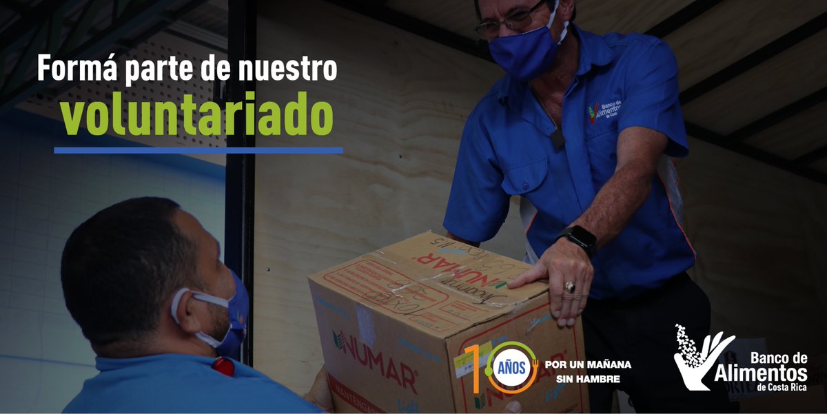 Si querés formar parte de nuestro programa de voluntariado solo tenés que comunicarte con nosotros por cualquiera de estas vías:
Correo electrónico: voluntariado@bancodealimentos.or.cr
Teléfono: 2291-4765
WhatsApp: 8974-8696
¡Estaremos felices de hablar con vos!