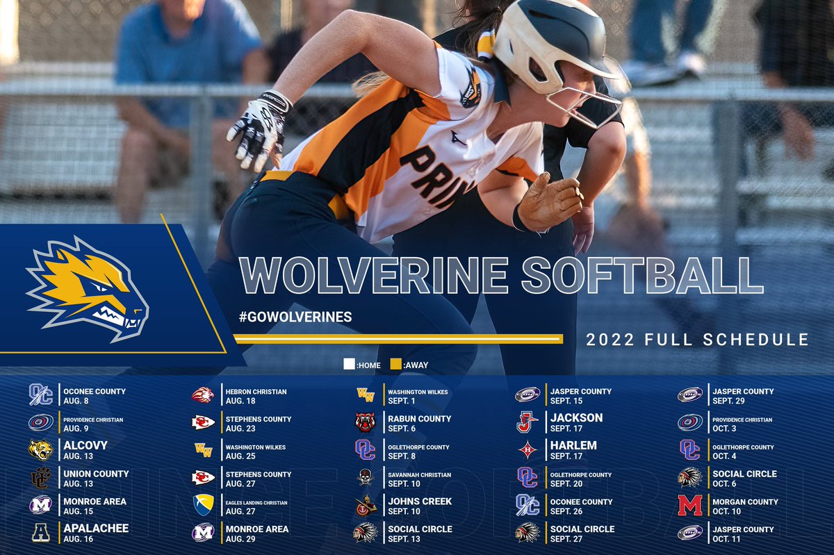 PACSSoftball's tweet photo. Catch us in action this year!
…19 days til 1st pitch 🥎 https://t.co/GqUolMIeQR