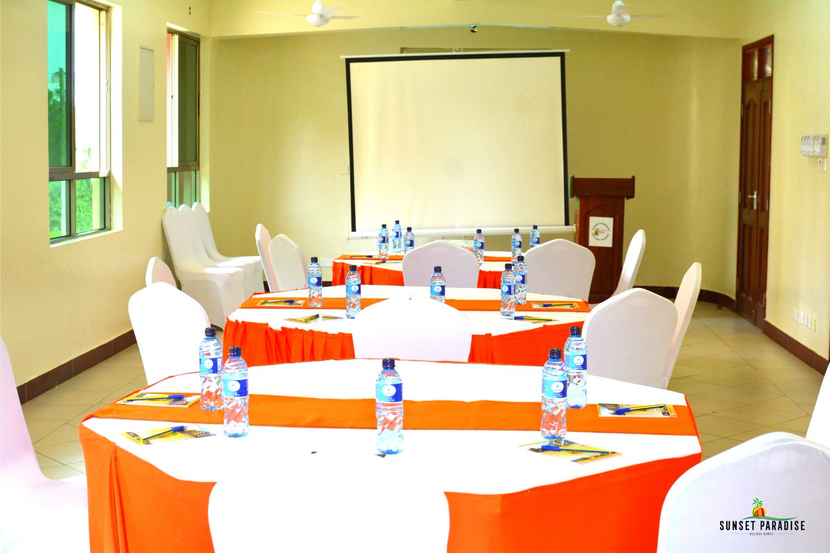 sunsetholidayke's tweet photo. Take advantage of our full-day conference package from Kshs.3000 per person today!
What is included :
☑️Air-conditioned conference hall
☑️10.00 am and 4.00 pm tea with snacks
☑️2 bottles of 500ml water per session
☑️Buffet lunch with a soda or water
☑️Stationeries &amp; more https://t.co/JolbWk3IUq