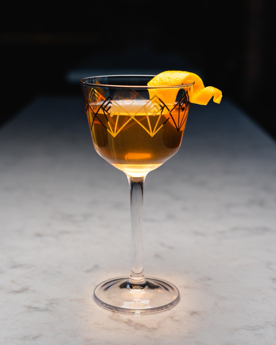 The Garden Variety is a spin on the classic Negroni, made with Barrelling Tide rhubarb gin, Bitter Bianco, strawberry, Lillet Blanc and orange bitters.