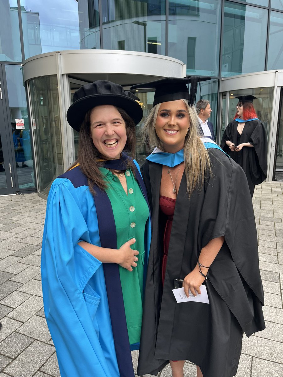 shirlblackmore's tweet photo. Me and my daughter met the amazing Rosie jones (Dr) today at her graduation https://t.co/jQRMnABPx6
