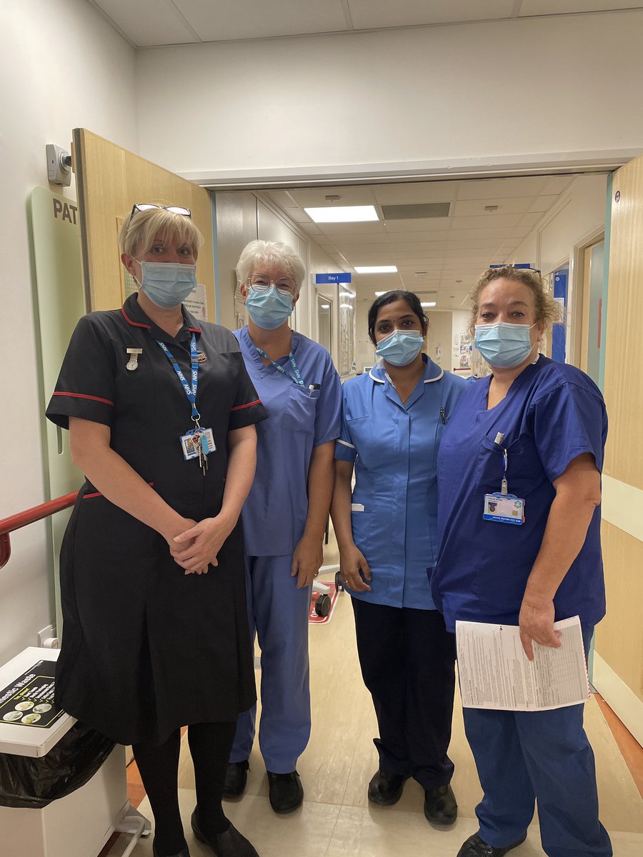 Thank you <a href="/RaciJ/">Rachel Johnson</a> for visiting the wards today and providing your support. I know the team really appreciated your support and getting the time to show you all the improvements they have made since your last visit. We will see you next week again  <a href="/MSEHospitals/">Mid and South Essex NHS Foundation Trust</a> <a href="/dawnmpatience/">dawn patience</a>