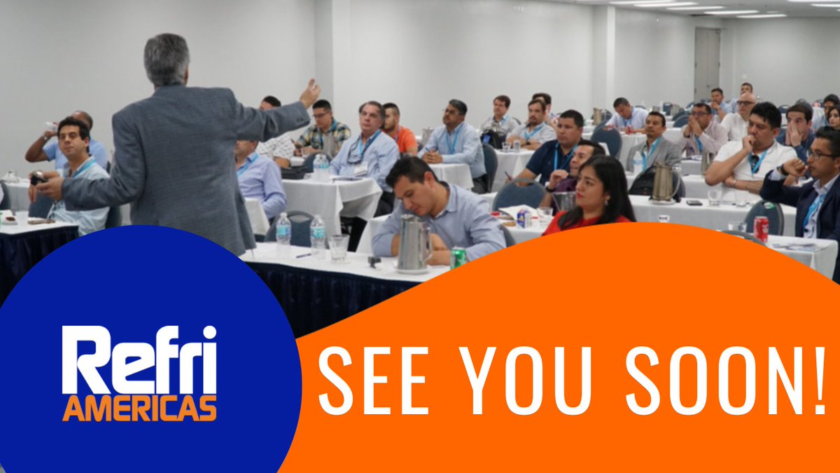 refri_americas's tweet photo. Thanks to everybody who participate in @refri_americas 2022!
See you next year in Puerto Rico.
Stay tuned for future updates!
#RefriAméricas https://t.co/BpE38rKbbI