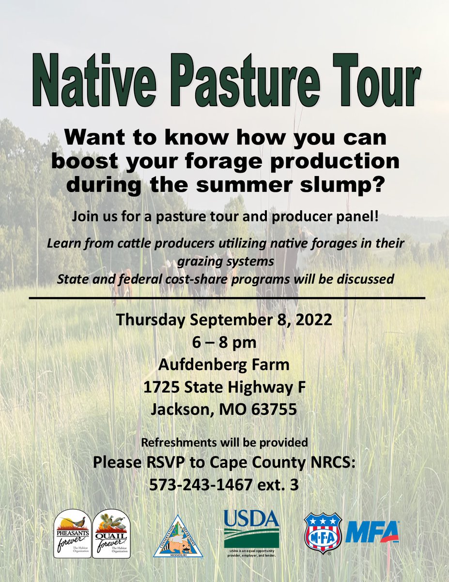 NRCS_Missouri's tweet photo. Please register by calling 573-243-1467 x 3 https://t.co/UzpGt8TqHJ