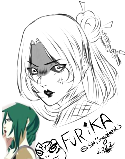 shiingahers's tweet photo. Furika 💚🛐✨🐸✨
New look ✨💚 Drawing !
which Clan (? )
help me join :'C
#NARUTOサンリオキャラドーナツ #narutoOc #Oc #Furika #drawing #shiingahers #SatokimashibaFC #NarutoShippuden https://t.co/tBCORXbnrw
