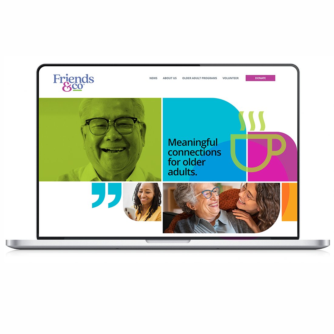 FrankeFiorella's tweet photo. We're excited to share our latest rebrand! Meet Friends &amp; Co, formerly Little Brothers Friends of the Elderly-MN Chapter. Always fun to share new work for great clients! Learn more here: https://t.co/s0ysgEZwAo
#branding #brandidentity #rebranding #logo #friendscomn https://t.co/xLtaX4VWAz