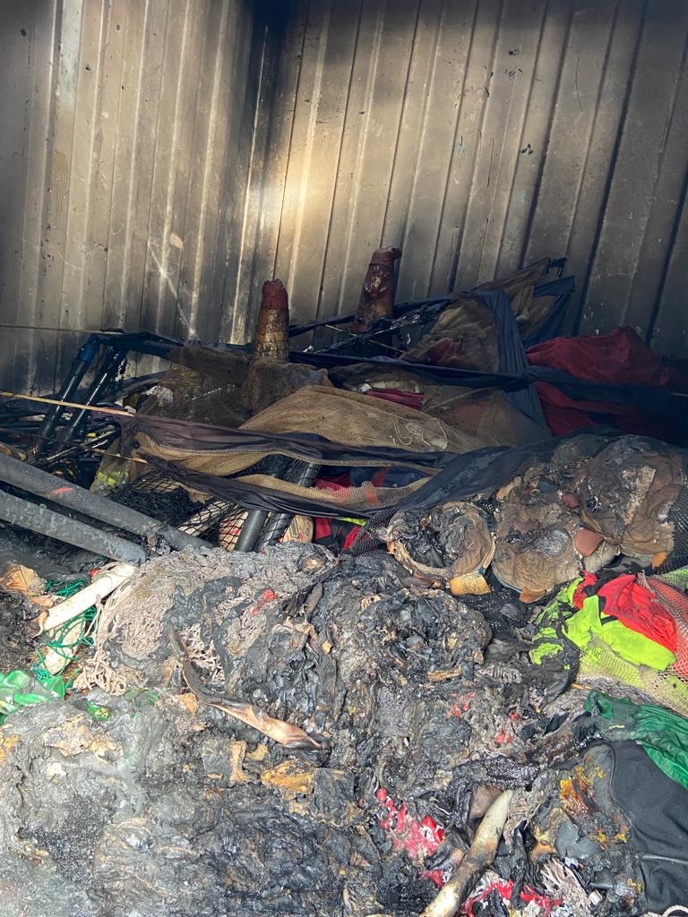 CefnFforestAFC's tweet image. Gutted this evening after all our hard work to rebuild the club over the past few years someone has set fire to our lock up leaving us with not even a football to our name, if anyone has any old equipment they’re getting rid of we would be extremely grateful. #TheVillage