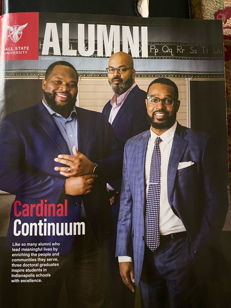 DrBDinkins's tweet photo. This is what happens when teachers and leaders look beyond students' appearance and circumstances! Thank you @DrMQuick @SalloumSerena @ballstatealumni and the Teacher's College faculty for challenging us to be the best versions of ourselves. https://t.co/FmyMwiuGGo https://t.co/vmqrQaxRem