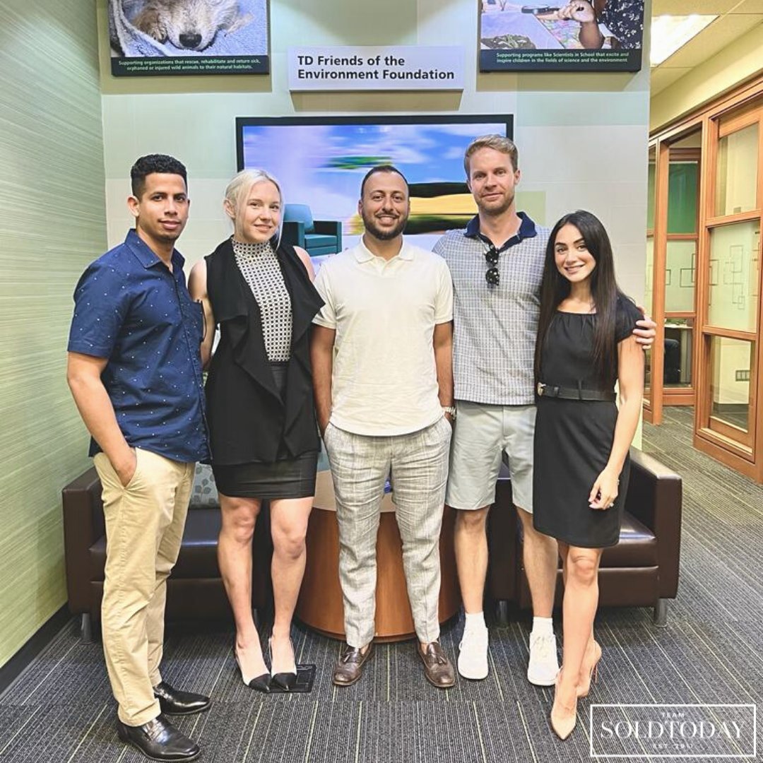 We had a wonderful time visiting our local TD branches earlier this week! We are constantly expanding our network to provide our clients with exceptional all-rounded services regarding their real estate inquiries in each transaction!

#teamSOLDTODAY #torontorealestate #TDBank