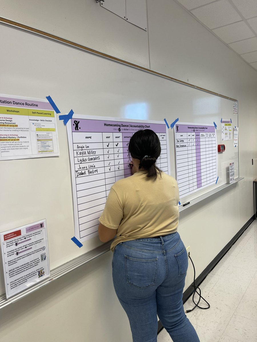 _nluna_'s tweet photo. Accountability in action 🤩#PLHomecoming @PersonalizeDISD https://t.co/ndv0fi66BY