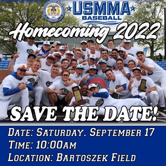 Come check out our AWESOME facility “The Ray” and play in our Alumni Game this Homecoming Weekend! You can either lace’em up or watch and talk to our current players about your experience at #OURAcademy - Looking forward to seeing all of you! ⁦@USMMA_Alumni⁩