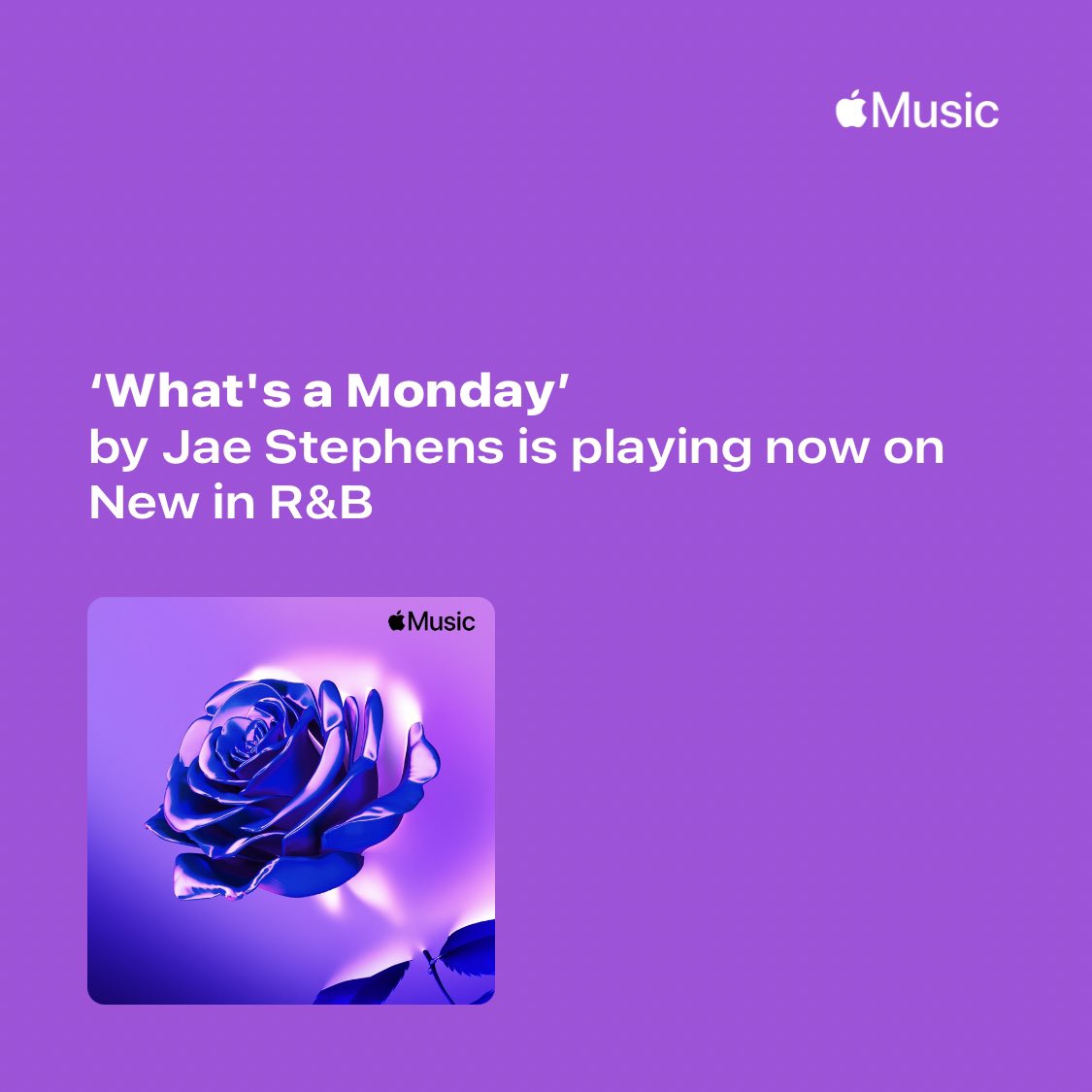 jaephens's tweet photo. thank u @AppleMusic for adding What's A Monday to these playlists 🙏🏾 listen here: https://t.co/NMUswQm3dS https://t.co/mDvygboDSJ