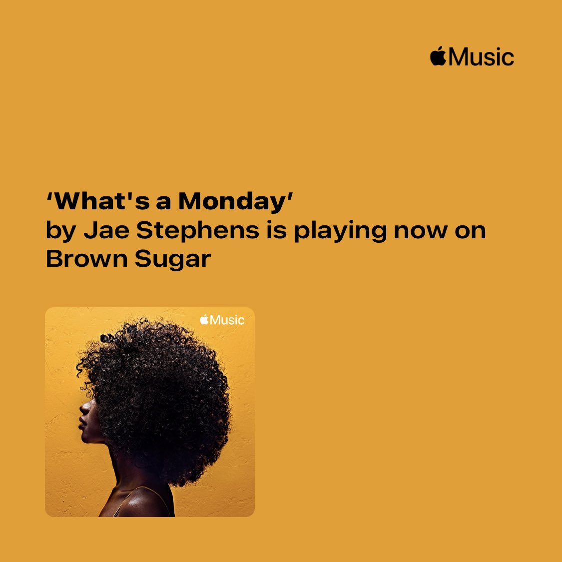 jaephens's tweet photo. thank u @AppleMusic for adding What's A Monday to these playlists 🙏🏾 listen here: https://t.co/NMUswQm3dS https://t.co/mDvygboDSJ