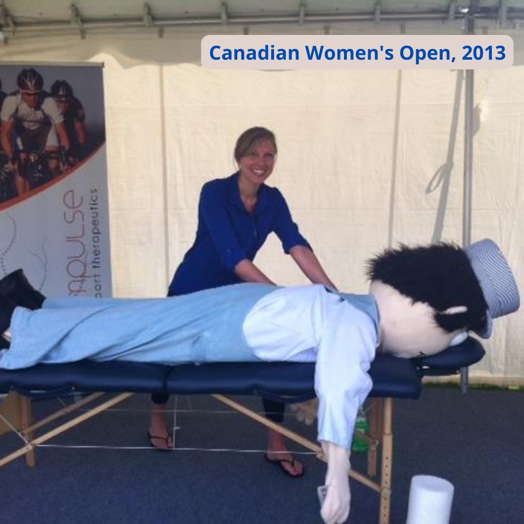 Time to celebrate!🎉 Our beloved therapists RMT Ali and Physiotherapist Domenic have both been with us for over 10 YEARS! 
Impulse is so proud to have you both on the team and it’s been amazing watching you develop as therapists, grow your families, and evolve as amazing humans💙