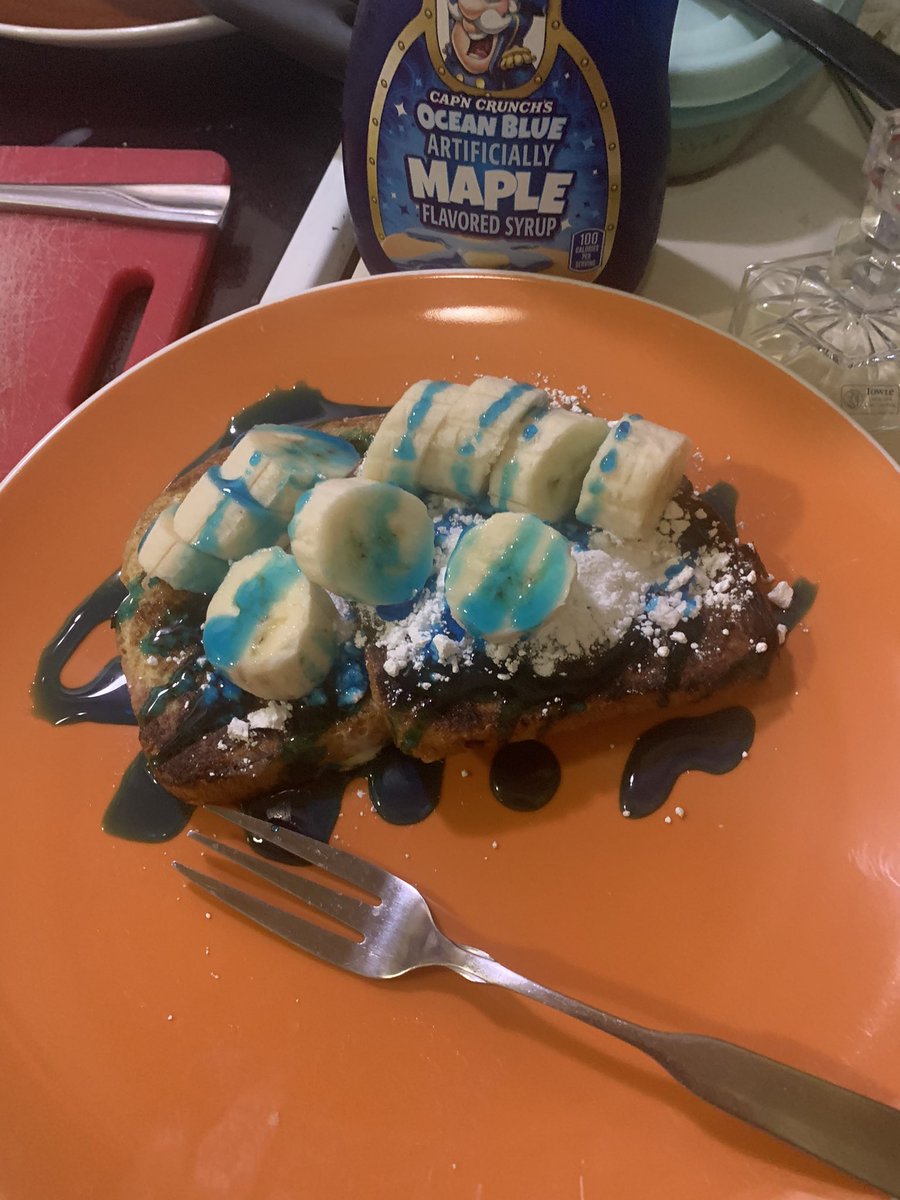 hsuperstarfit's tweet photo. Blue waffles? #BlueSyrup #Foodie #TwitchStreamer #Streaming #Twitch #FitnessStreamer #FYP #PersonalTrainer #LesbiansOfTiktok #WomenWhoWorkout #HsuperstarFitness #Hsuperstar #Superstars #Motivated #Inspired #WomenOver30 #LGBTQIA https://t.co/MQeTBLmaFA