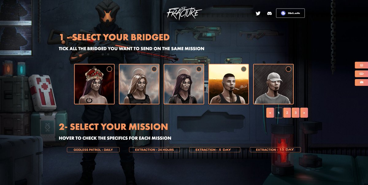 TheFracture_'s tweet photo. Bridged missions are nearly here. 

The first chapter of gamification for the Fracture.

Resources are scarce. Outposts are essential. https://t.co/wtxSf5mVv8